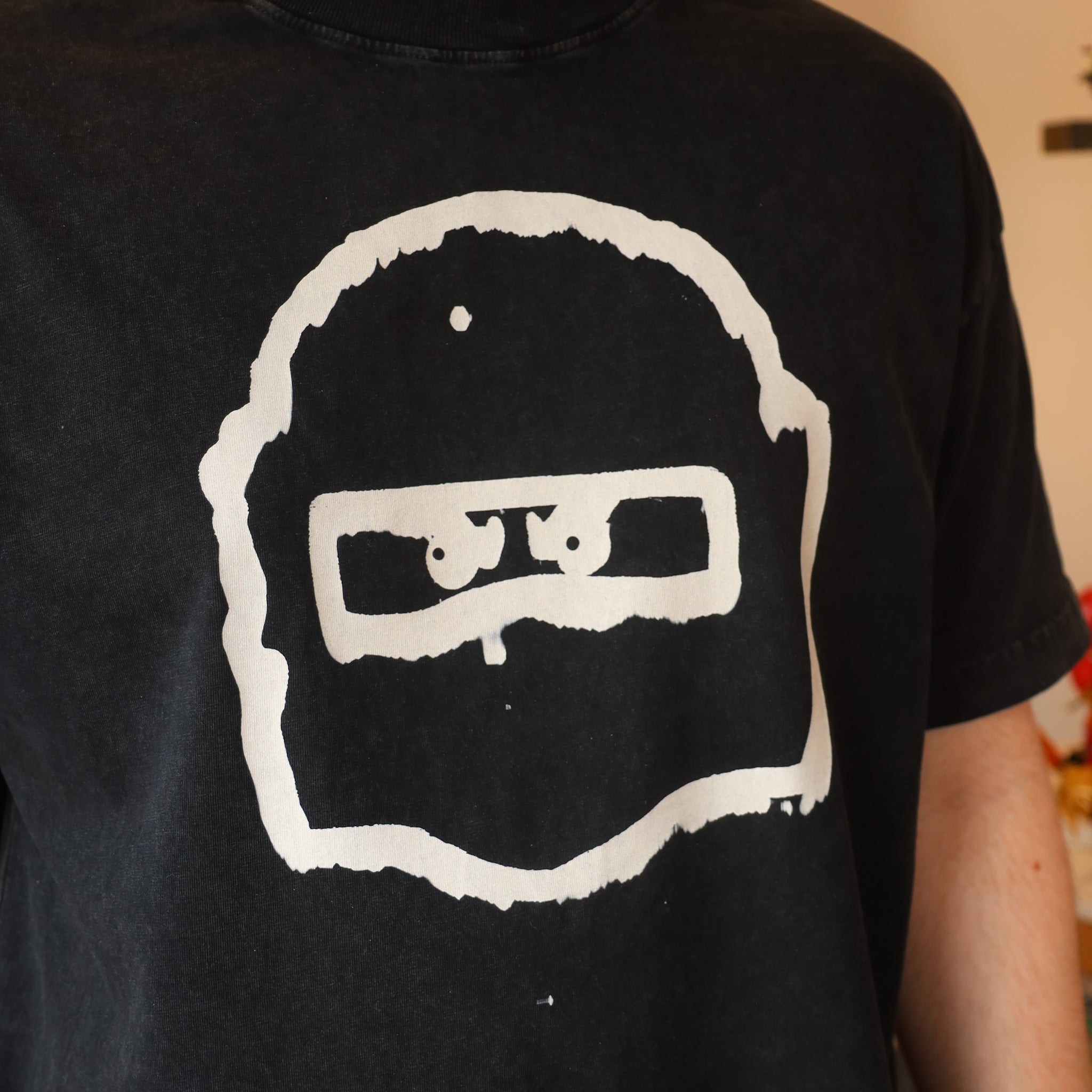 Graffiti Mask Vintage T-Shirt
